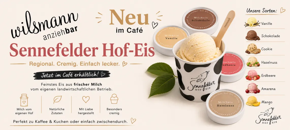 Leckeres Sennefelder Hofeis