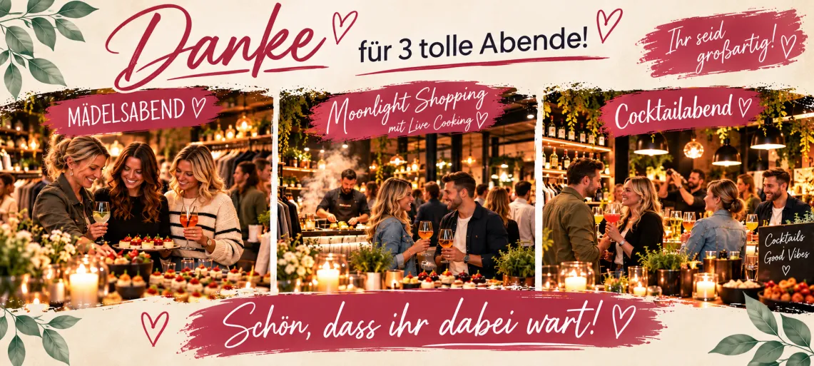 Danke - Shoppingabende
